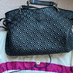 Tory Burch quilted tote
